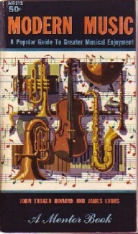 Livrenpoche : Modern music - John Tasker-Howard, James Lyons - Livre