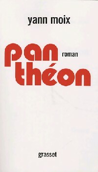 Livrenpoche : Panthéon - Yann Moix - Livre