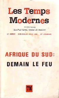 Livrenpoche : Afrique du Sud : Demain le feu - Collectif - Livre