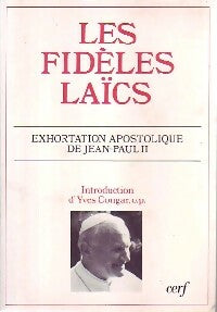 Les fidèles laïcs - Jean-Paul II -  Cerf GF - Livre