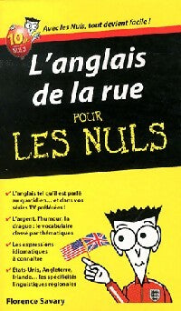 L'anglais de la rue pour les nuls - Florence Savary - Livre