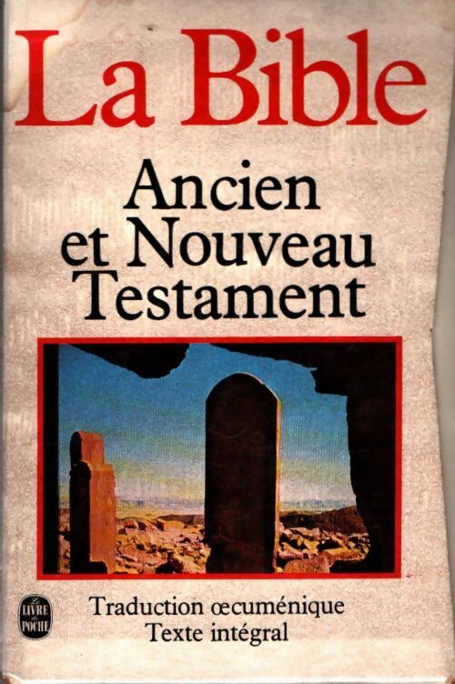 Livrenpoche : La bible. Ancien et Nouveau testament (Coffret 3 vol.) - Collectif - Livre