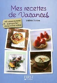 Livrenpoche : Mes recettes de vacances - Valérie Duclos - Livre