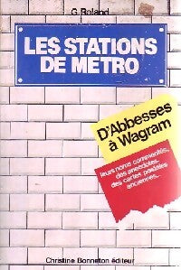 Livrenpoche : Les stations de métro - Georges Roland - Livre