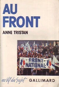 Livrenpoche : Au Front - Anne Tristan - Livre