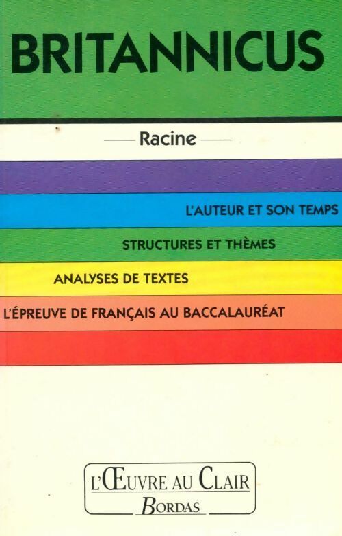 Livrenpoche : Britannicus, Racine - Gilles Guilleron - Livre