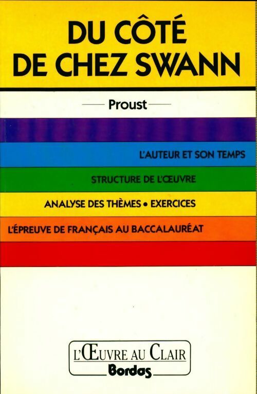 Livrenpoche : Du côté de chez Swann, Proust - Jacqueline Dagès - Livre