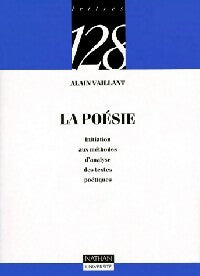 La poésie - Alain Vaillant - Livre