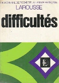 Difficultés - Collectif -  Dictionnaire de Poche de la Langue Française - Livre