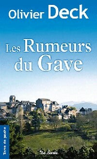 Livrenpoche : Les rumeurs du Gave - Olivier Deck - Livre