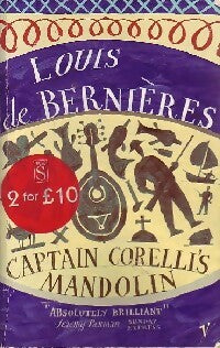 Captain Corelli's Mandolin - Louis De Bernières -  Vintage books - Livre