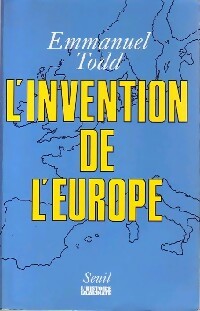 L'invention de l'Europe - Emmanuel Todd - Livre