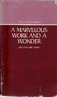 Livrenpoche : A marvelous work and a wonder - Richard Legrand - Livre