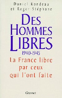 Livrenpoche : Des hommes libres - Roger Stéphane - Livre