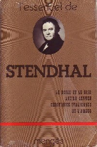 Livrenpoche : L'essentiel de Stendhal - Stendhal - Livre