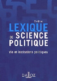 Livrenpoche : Lexique de science politique - Olivier Nay - Livre