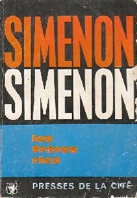 Les frères Rico - Georges Simenon - Livre