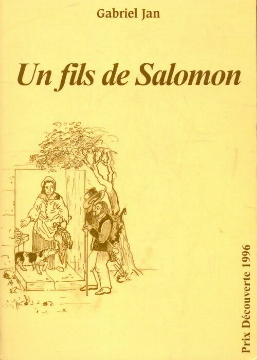 Livrenpoche : Un fils de Salomon - Gabriel Jan - Livre