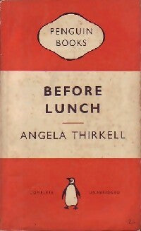 Livrenpoche : Before lunch - Angela Thirkell - Livre