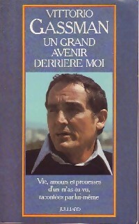 Livrenpoche : Un grand avenir derrière moi - Vittorio Gassman - Livre