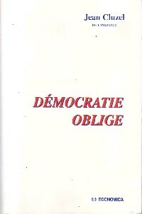 Livrenpoche : Démocratie oblige - Jean Cluzel - Livre