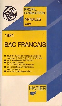 Bac Français : 1981 - Christine Géray - Livre
