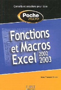 Livrenpoche : Fonctions et macros Excel 2002-2003 - Jean-François Sehan - Livre