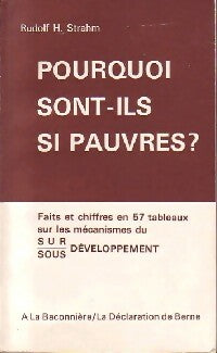 Livrenpoche : Pourquoi sont-ils si pauvres ? - Rudolf H. Strahm - Livre