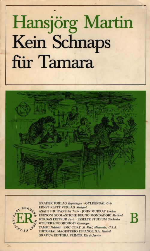 Kein schnaps für Tamara - Hansjörg Martin - Livre