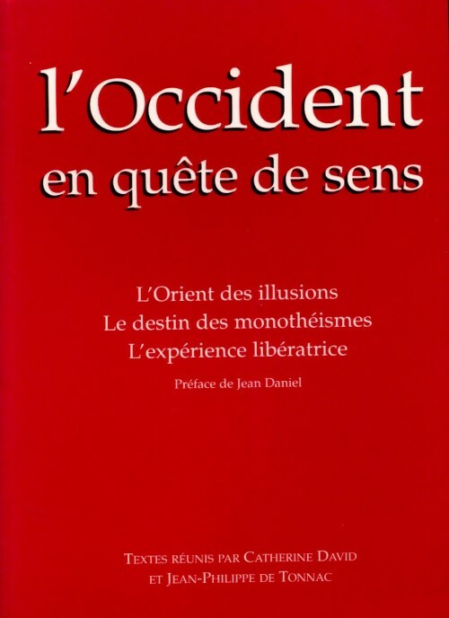 Livrenpoche : L'occident en quête de sens - Catherine David - Livre