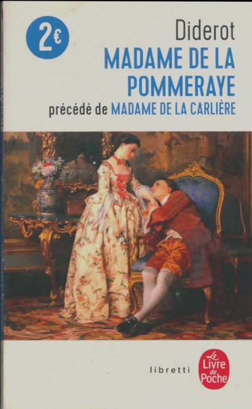 Livrenpoche : Madame de la Pommeraye / Madame de la Carlière - Denis Diderot - Livre
