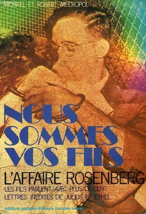 Livrenpoche : Nous sommes vos fils - Michael Meeropol - Livre