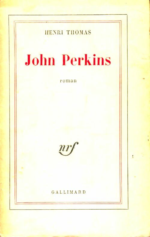 Livrenpoche : John Perkins - Henri Thomas - Livre