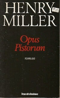 Livrenpoche : Opus Pistorum - Henry Miller - Livre