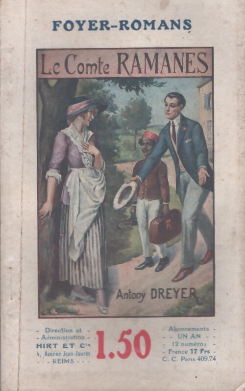 Le comte Ramanès - Antony Dreyer - Livre