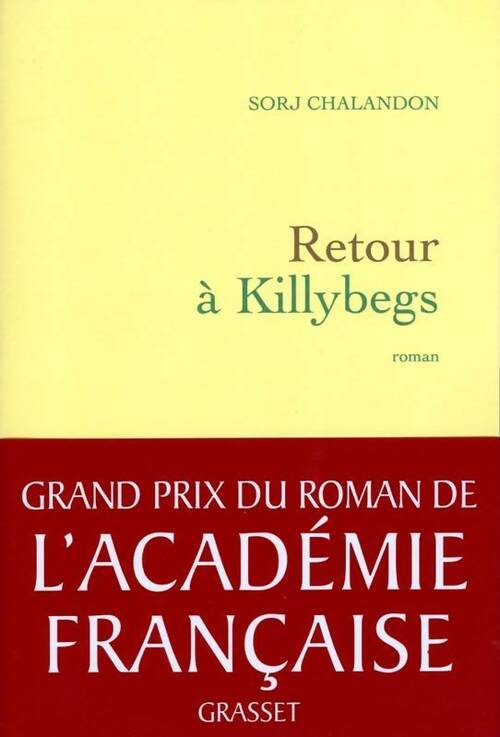 Livrenpoche : Retour à Killybegs - Sorj Chalandon - Livre