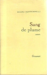 Livrenpoche : Sang de plume - Bruno Bontempelli - Livre