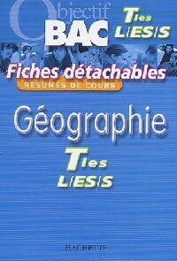 Livrenpoche : Géographie : Terminales ES, L, S - Dominique Girard - Livre
