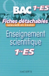 Livrenpoche : Enseignement scientifique : Première ES - Sophie Lebrun, Patrice Delguel - Livre