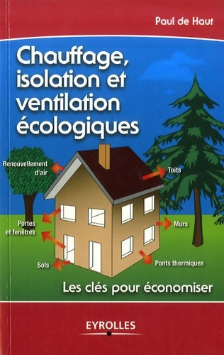 Livrenpoche : Chauffage, isolation et ventilation écologiques - Paul De Haut - Livre
