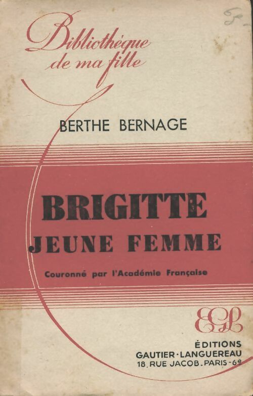 Livrenpoche : Brigitte jeune femme - Berthe Bernage - Livre