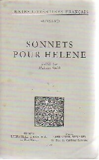 Livrenpoche : Sonnets pour Hélène - Malcolm Smith - Livre