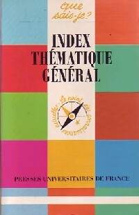 Index thématique général - X - Livre