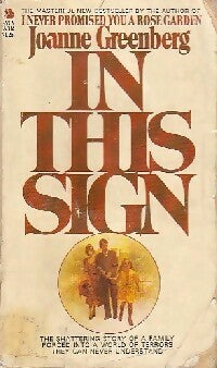 Livrenpoche : In this sign - Joanne Greenberg - Livre