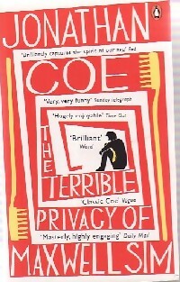 Livrenpoche : The terrible privacy of Maxwell Sim - Jonathan Coe - Livre