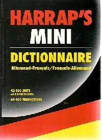 Livrenpoche : Harrap's mini dictionnaire Allemand-Français / Français-Allemand - Collectif - Livre