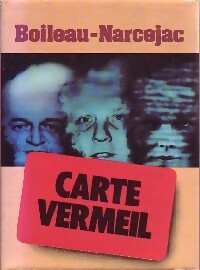 Carte Vermeil - Thomas Narcejac ; Pierre Boileau -  France Loisirs GF - Livre