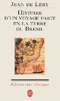 Livrenpoche : Histoire d'un voyage en terre de Brésil - Jean De Léry - Livre