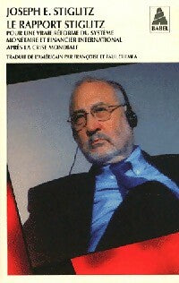 Livrenpoche : Le rapport Stiglitz - Joseph E. Stiglitz - Livre