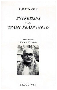 Livrenpoche : Entretiens avec Svami Prajnanpad - R. Srinivasan - Livre